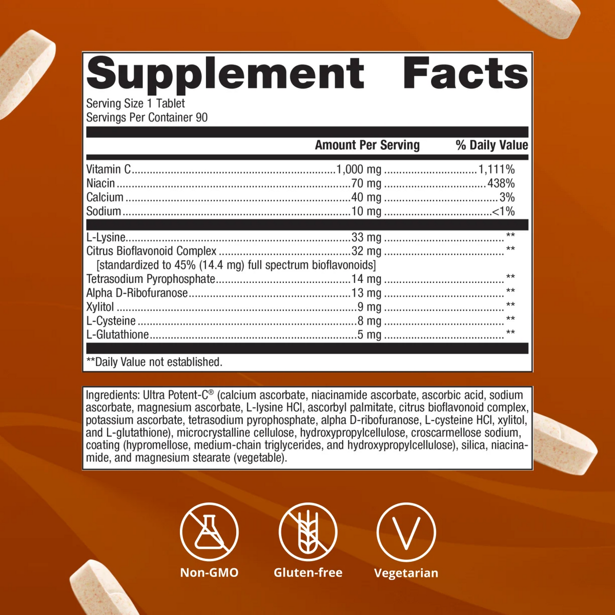 Ultra Potent-C Vitamin C (chewable)