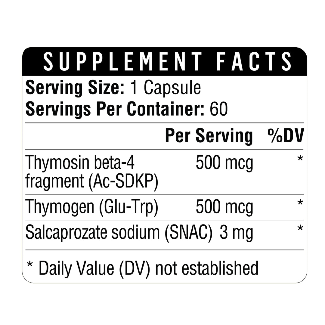 Thymosin ß4 Frag 500 Capsules