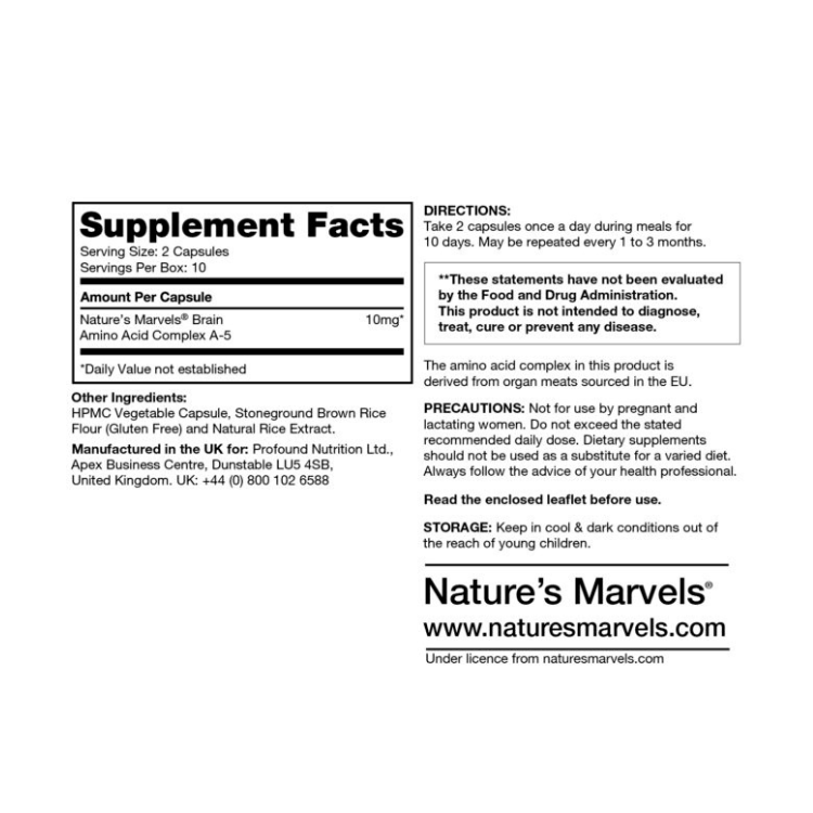 Nature's Marvels CNS Support
