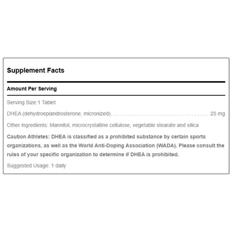 DHEA 25 mg