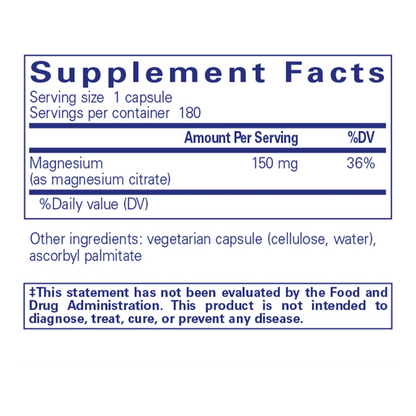 Magnesium (citrate)