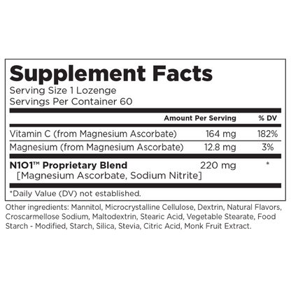 N1O1 Nitric Oxide Lozenge