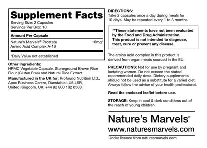 Nature's Marvels Prostate Support